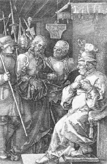 Albrecht Durer Christ before Caiaphas oil painting image